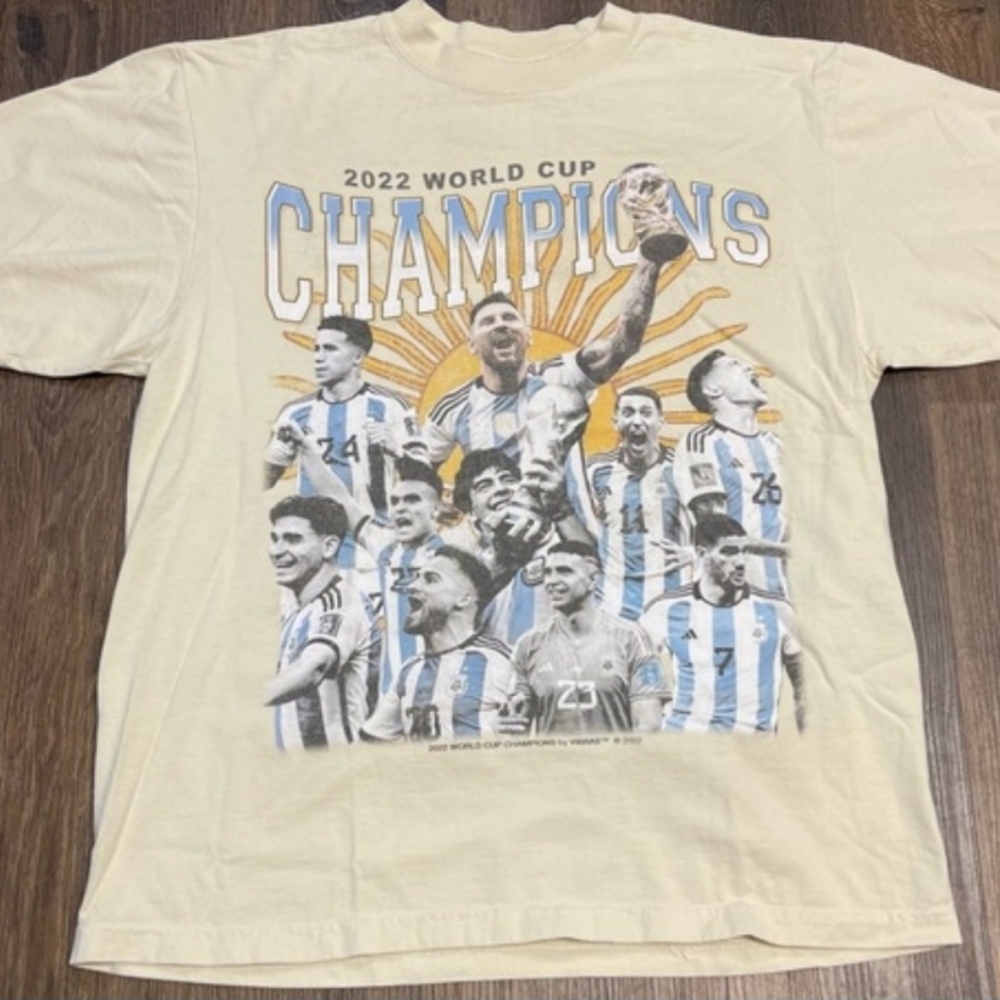 Messi World Cup Champions 2022 T-Shirt